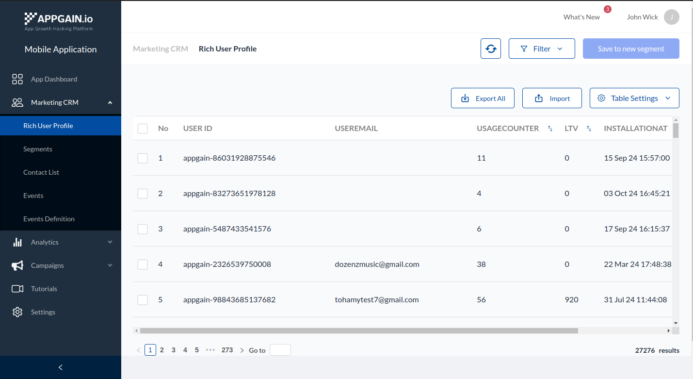 Sleek dashboard interface with analytics and performance metrics